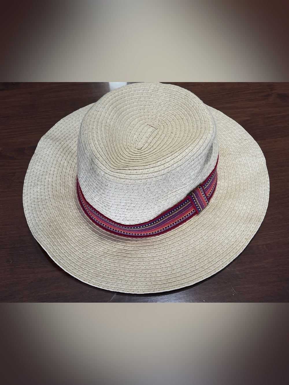 Claire’s Woven Paper Hat